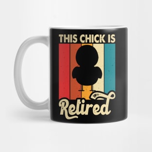 This Chick Is Retired T shirt For Women Mug